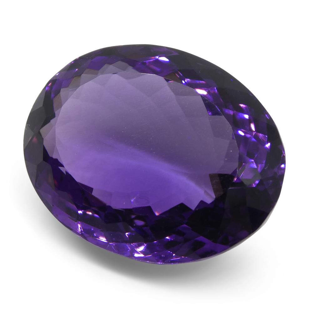 25.37 ct Oval Amethyst - Skyjems Wholesale Gemstones