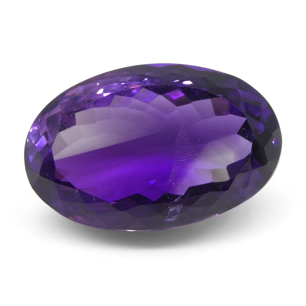 21.55 ct Oval Amethyst - Skyjems Wholesale Gemstones