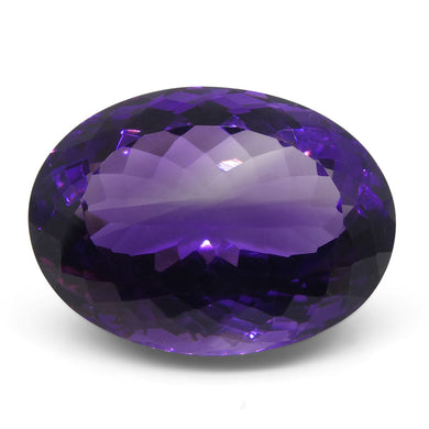 19.91 ct Oval Amethyst - Skyjems Wholesale Gemstones
