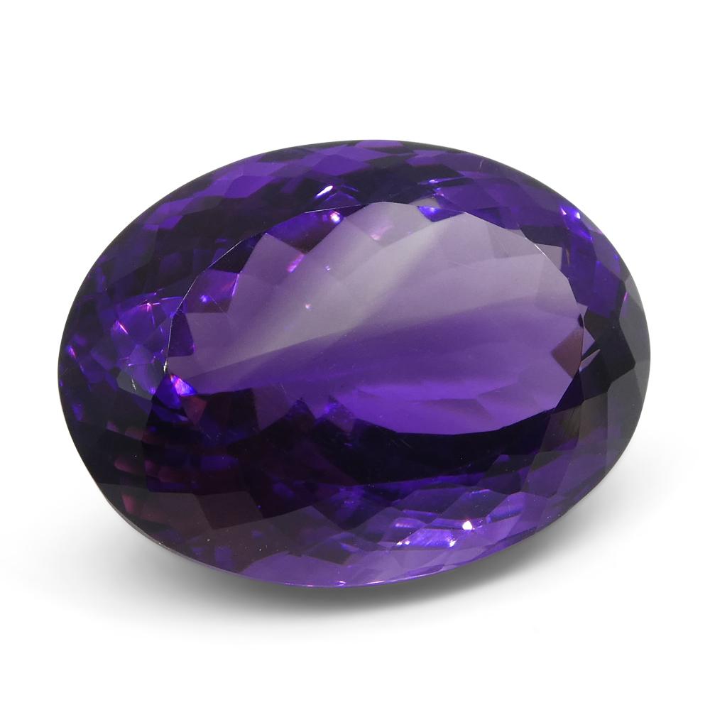 19.91 ct Oval Amethyst - Skyjems Wholesale Gemstones