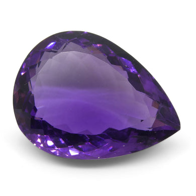15.61 ct Pear Amethyst - Skyjems Wholesale Gemstones