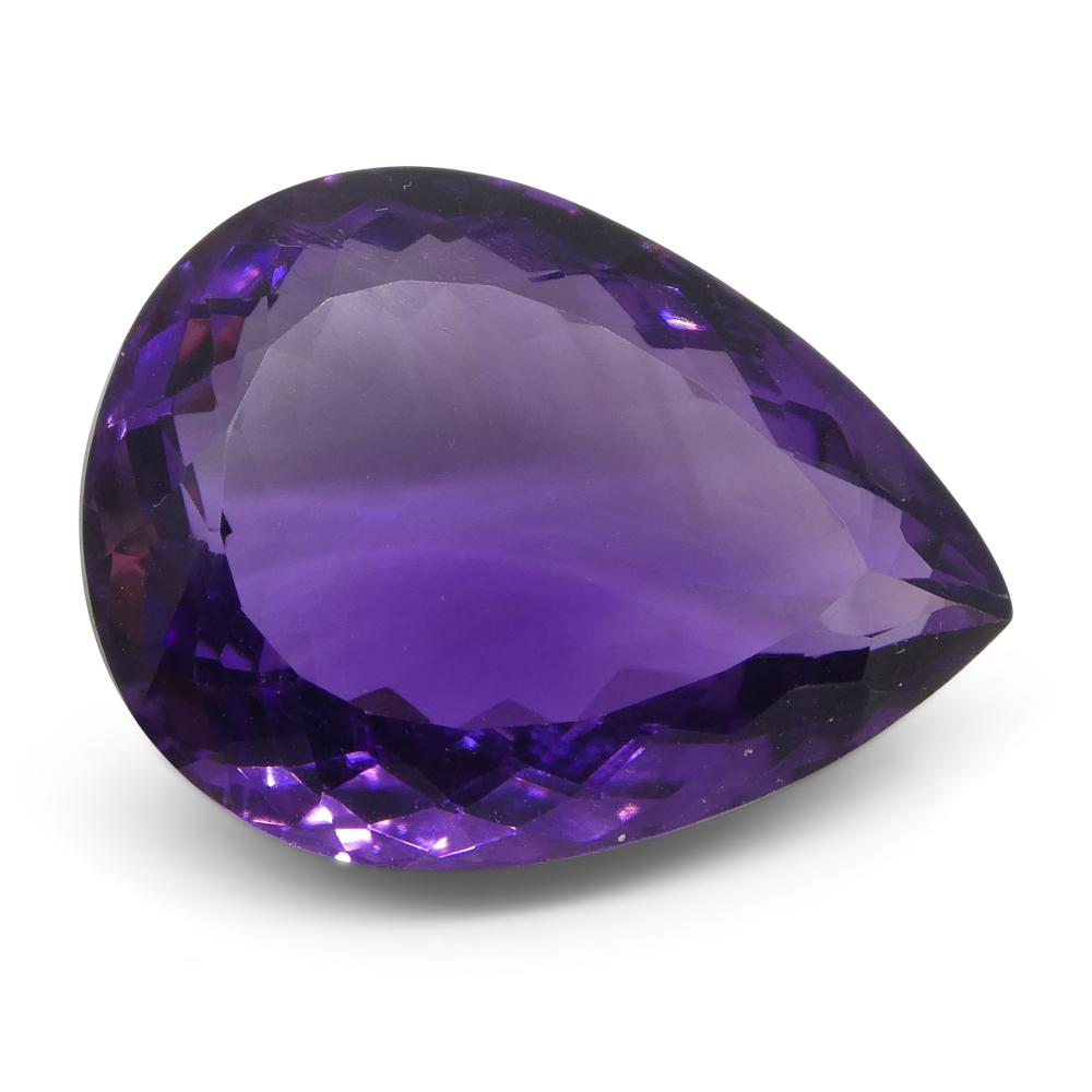 15.61 ct Pear Amethyst - Skyjems Wholesale Gemstones