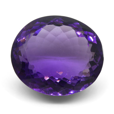 18.49 ct Oval Amethyst - Skyjems Wholesale Gemstones