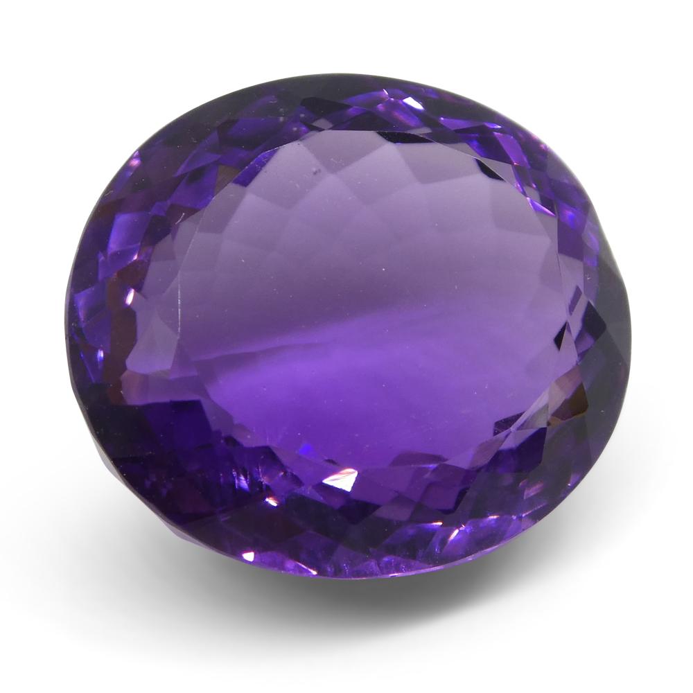 18.49 ct Oval Amethyst - Skyjems Wholesale Gemstones