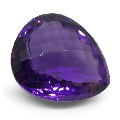 28.75 ct Pear Amethyst - Skyjems Wholesale Gemstones