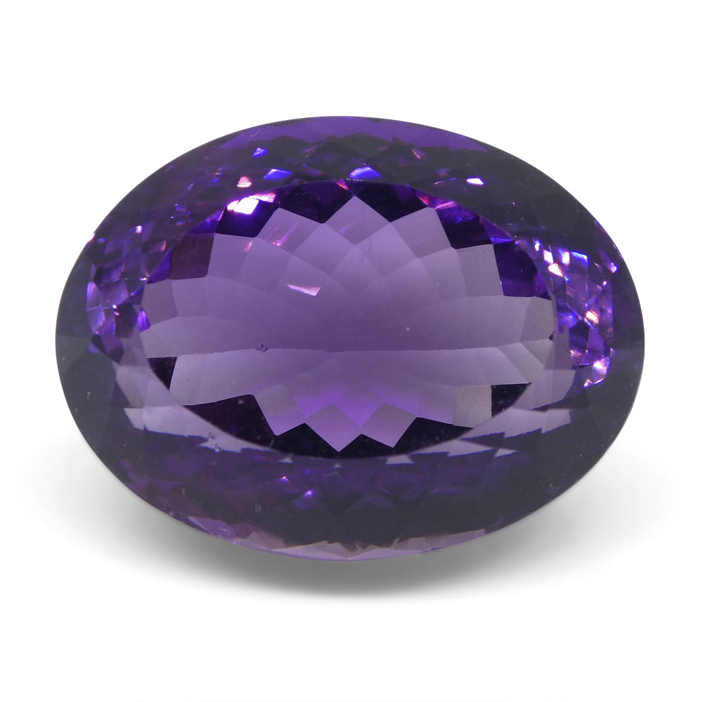 26.08 ct Oval Amethyst - Skyjems Wholesale Gemstones