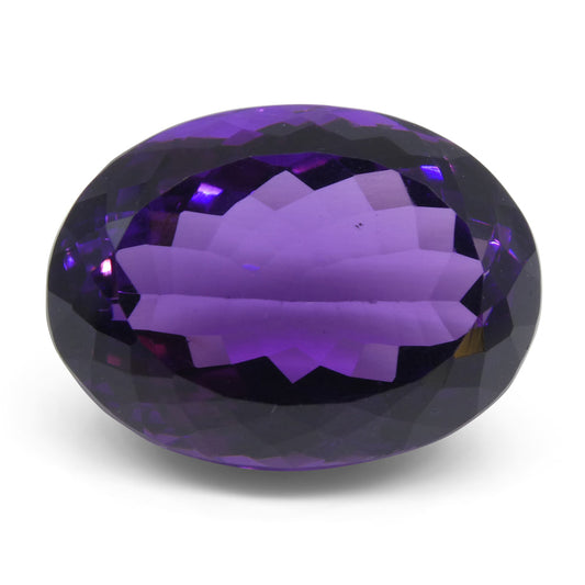 20.72 ct Oval Amethyst - Skyjems Wholesale Gemstones