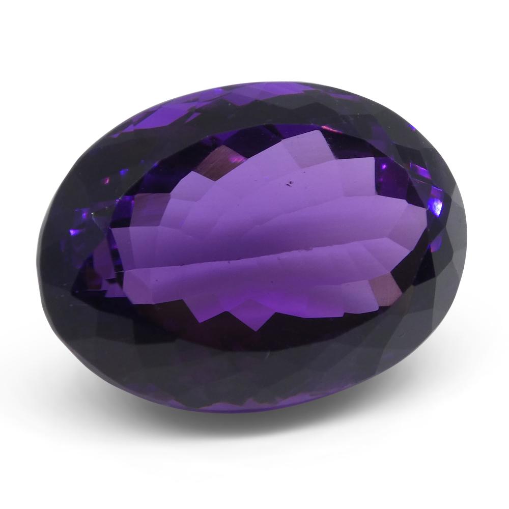 20.72 ct Oval Amethyst - Skyjems Wholesale Gemstones