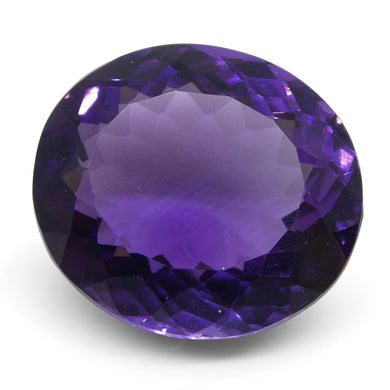 11.36 ct Oval Amethyst - Skyjems Wholesale Gemstones