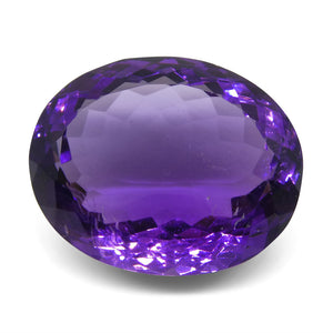 16.72 ct Oval Amethyst - Skyjems Wholesale Gemstones