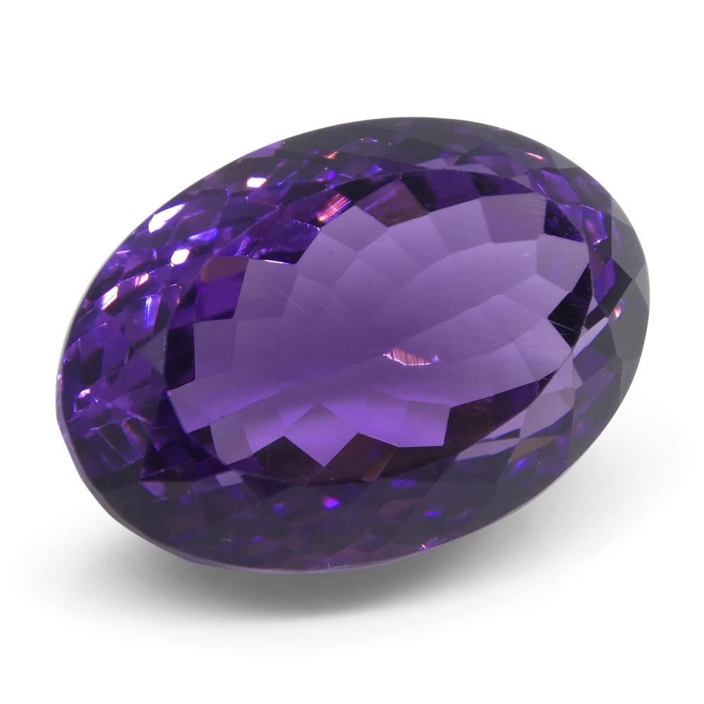 18.11 ct Oval Amethyst - Skyjems Wholesale Gemstones