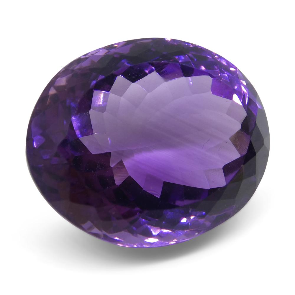 19.09 ct Oval Amethyst - Skyjems Wholesale Gemstones