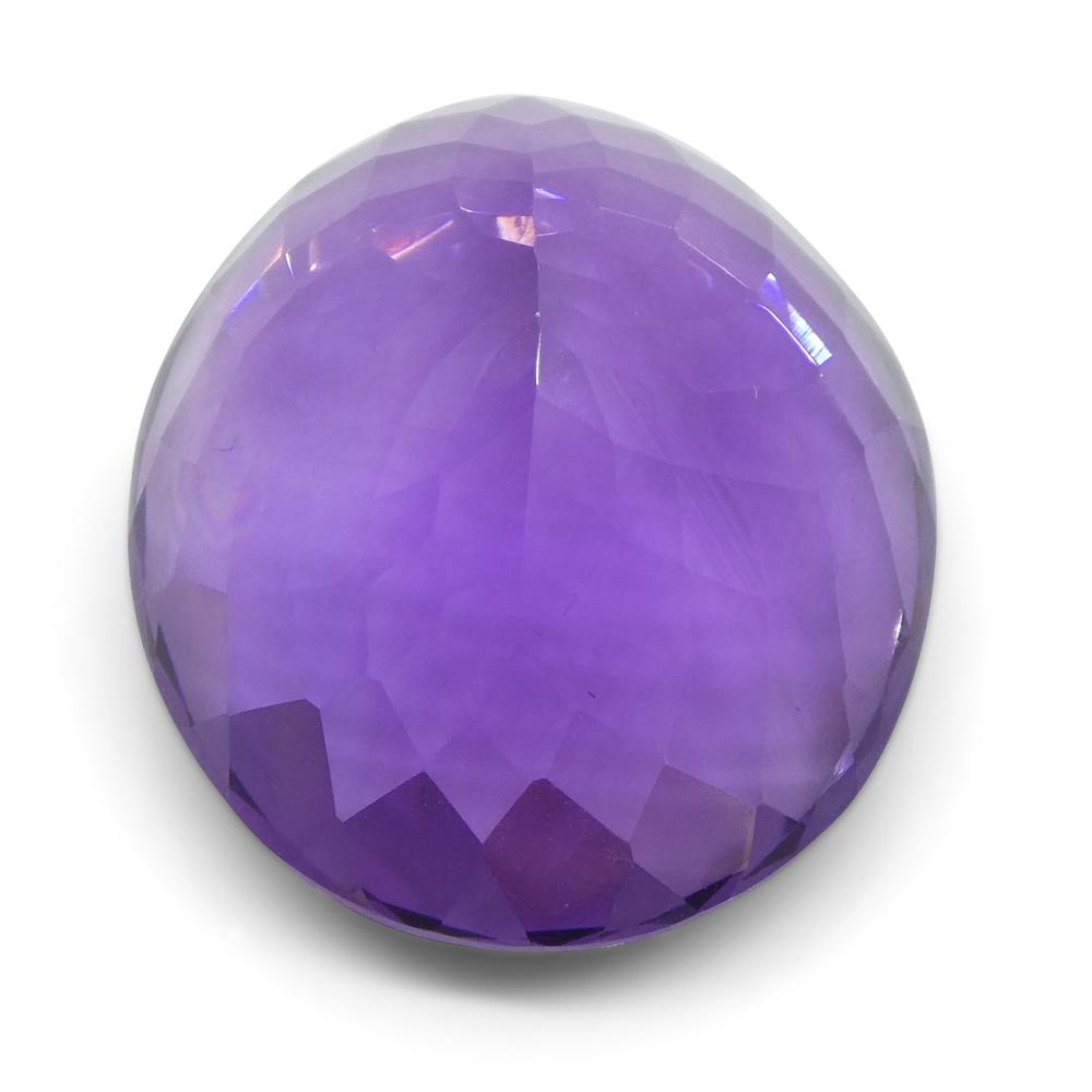 19.09 ct Oval Amethyst - Skyjems Wholesale Gemstones