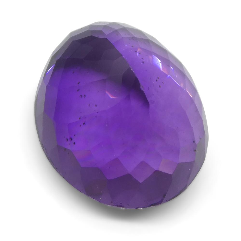 17.98 ct Oval Amethyst - Skyjems Wholesale Gemstones