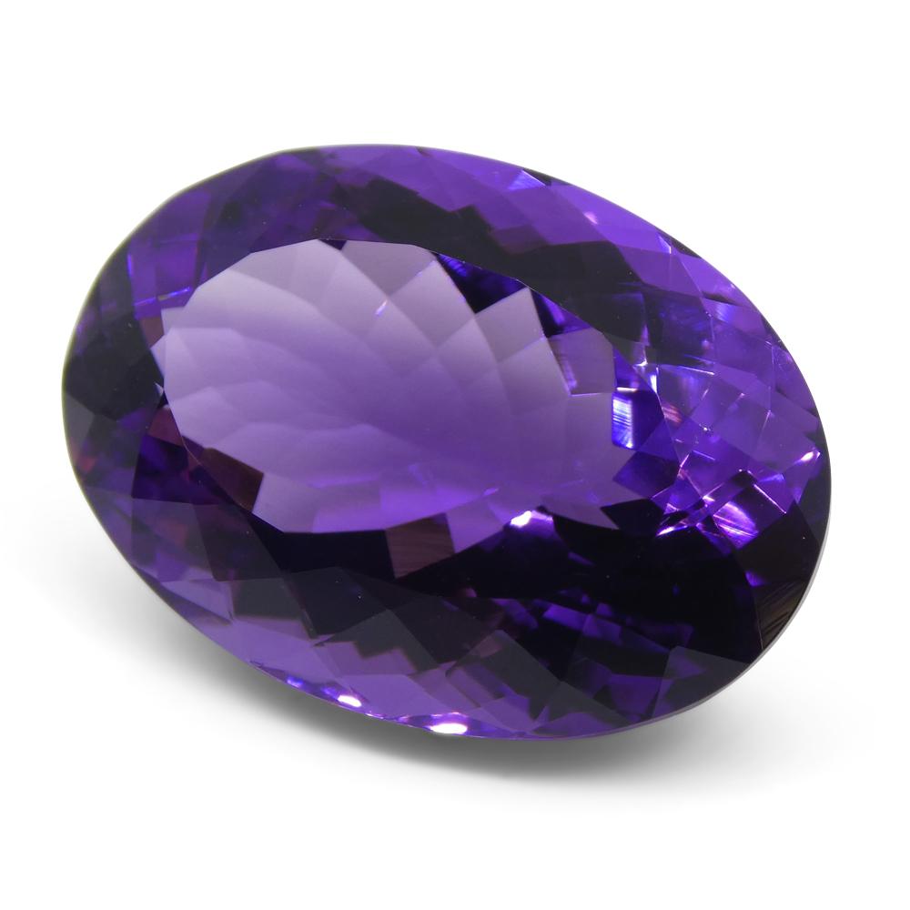 19.79 ct Oval Amethyst - Skyjems Wholesale Gemstones