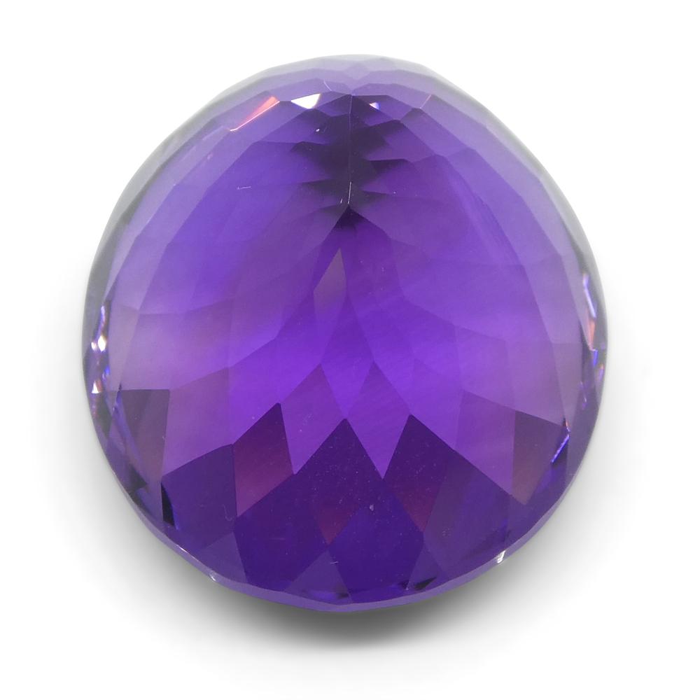 21.94 ct Oval Amethyst - Skyjems Wholesale Gemstones