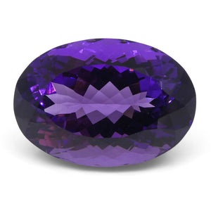21.69 ct Oval Amethyst - Skyjems Wholesale Gemstones