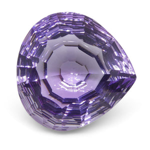 12.46ct Pear Amethyst Fantasy/Fancy Cut - Skyjems Wholesale Gemstones