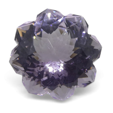 10.93ct Flower Amethyst Fantasy/Fancy Cut - Skyjems Wholesale Gemstones