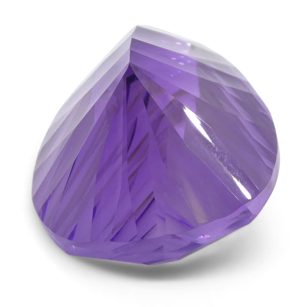 13.30ct Purple Brazilian Pear Amethyst 'Gloria' Fantasy Cut Gemstone by SkyJems Canadian Gem Experts