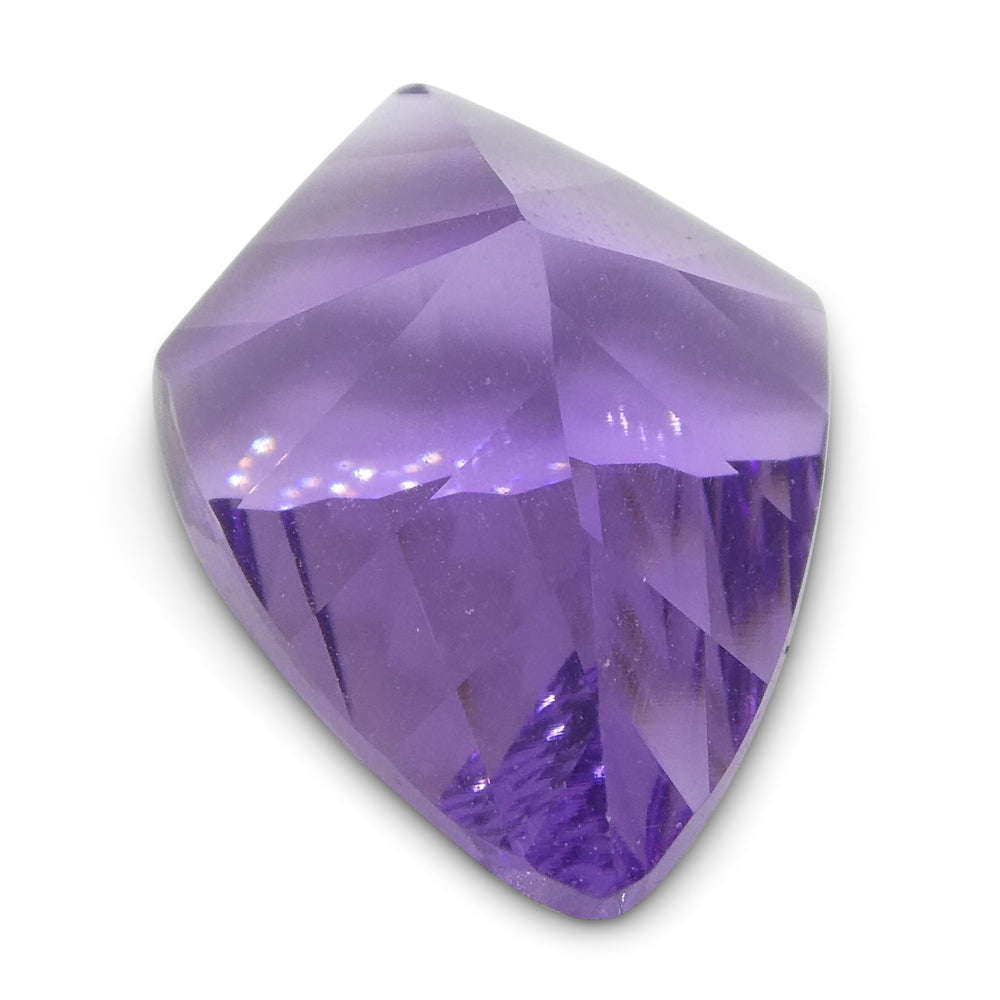 3.50ct Shield Amethyst 'Eleanor' Fantasy/Fancy Cut - Skyjems Wholesale Gemstones