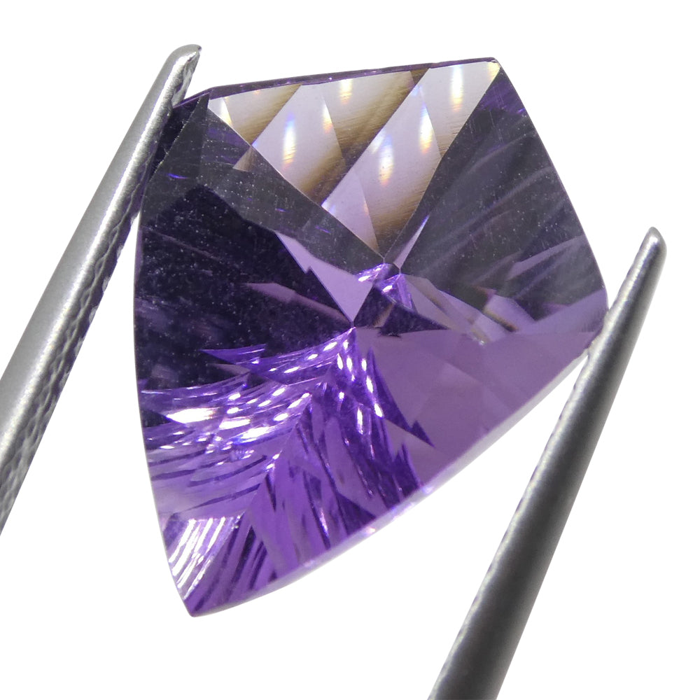 3.50ct Shield Amethyst 'Eleanor' Fantasy/Fancy Cut - Skyjems Wholesale Gemstones