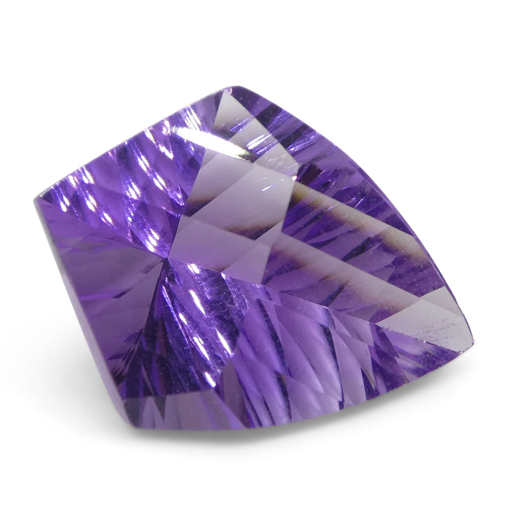 5.40ct Shield Amethyst 'Eleanor' Fantasy/Fancy Cut - Skyjems Wholesale Gemstones