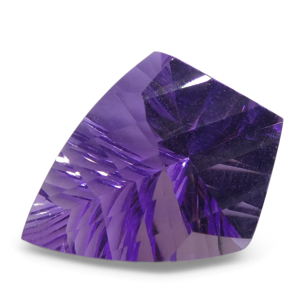 5.40ct Shield Amethyst 'Eleanor' Fantasy/Fancy Cut - Skyjems Wholesale Gemstones