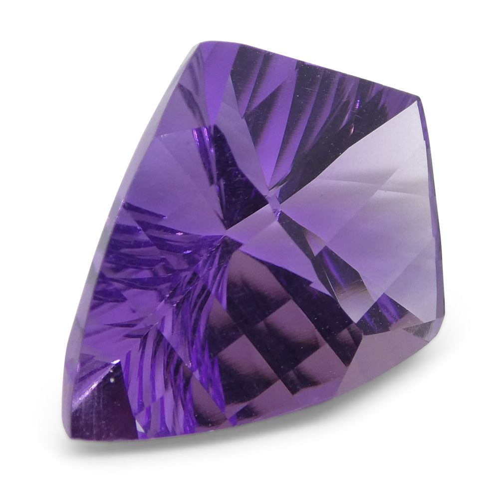 5.40ct Shield Amethyst 'Eleanor' Fantasy/Fancy Cut - Skyjems Wholesale Gemstones