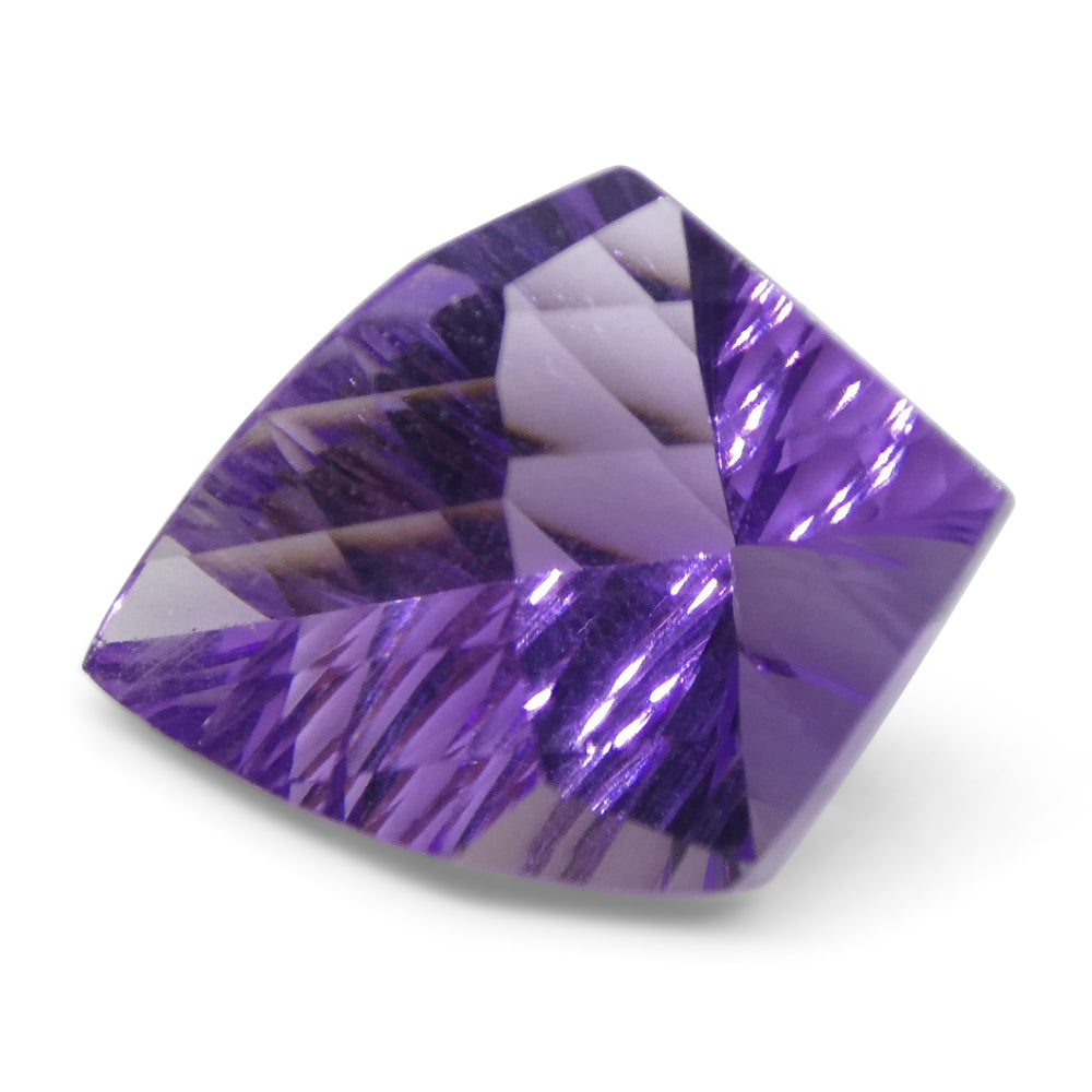 5.40ct Shield Amethyst 'Eleanor' Fantasy/Fancy Cut - Skyjems Wholesale Gemstones