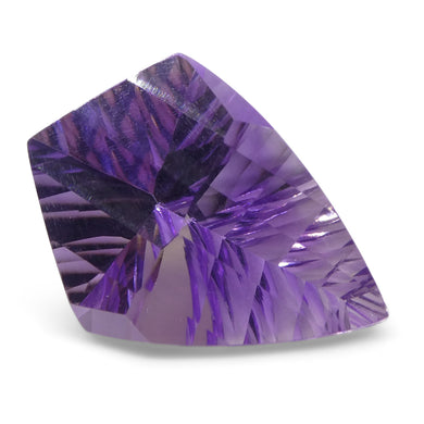7ct Shield Amethyst 'Eleanor' Fantasy/Fancy Cut - Skyjems Wholesale Gemstones