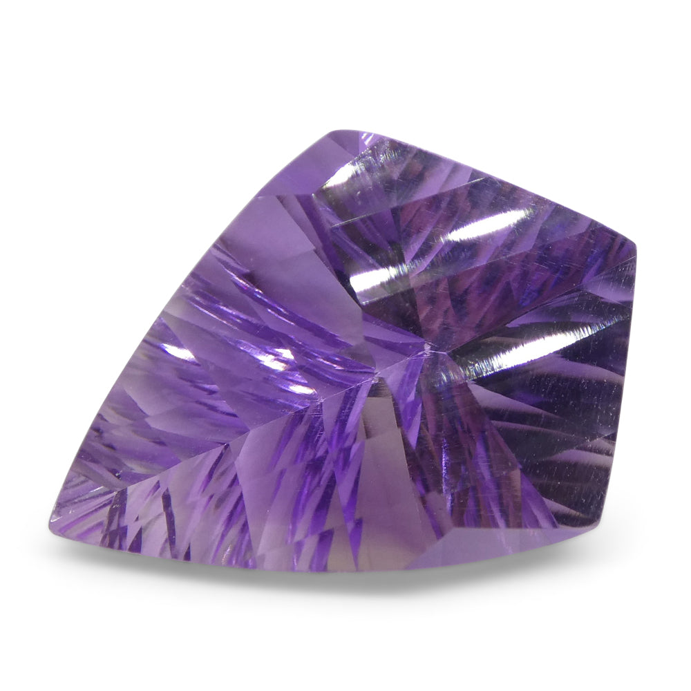 7ct Shield Amethyst 'Eleanor' Fantasy/Fancy Cut - Skyjems Wholesale Gemstones