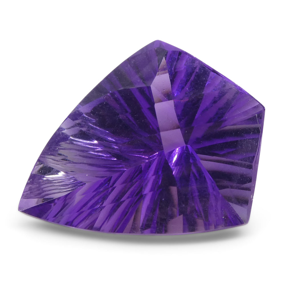 10ct Shield Amethyst 'Eleanor' Fantasy/Fancy Cut - Skyjems Wholesale Gemstones