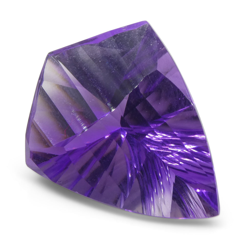 10ct Shield Amethyst 'Eleanor' Fantasy/Fancy Cut - Skyjems Wholesale Gemstones