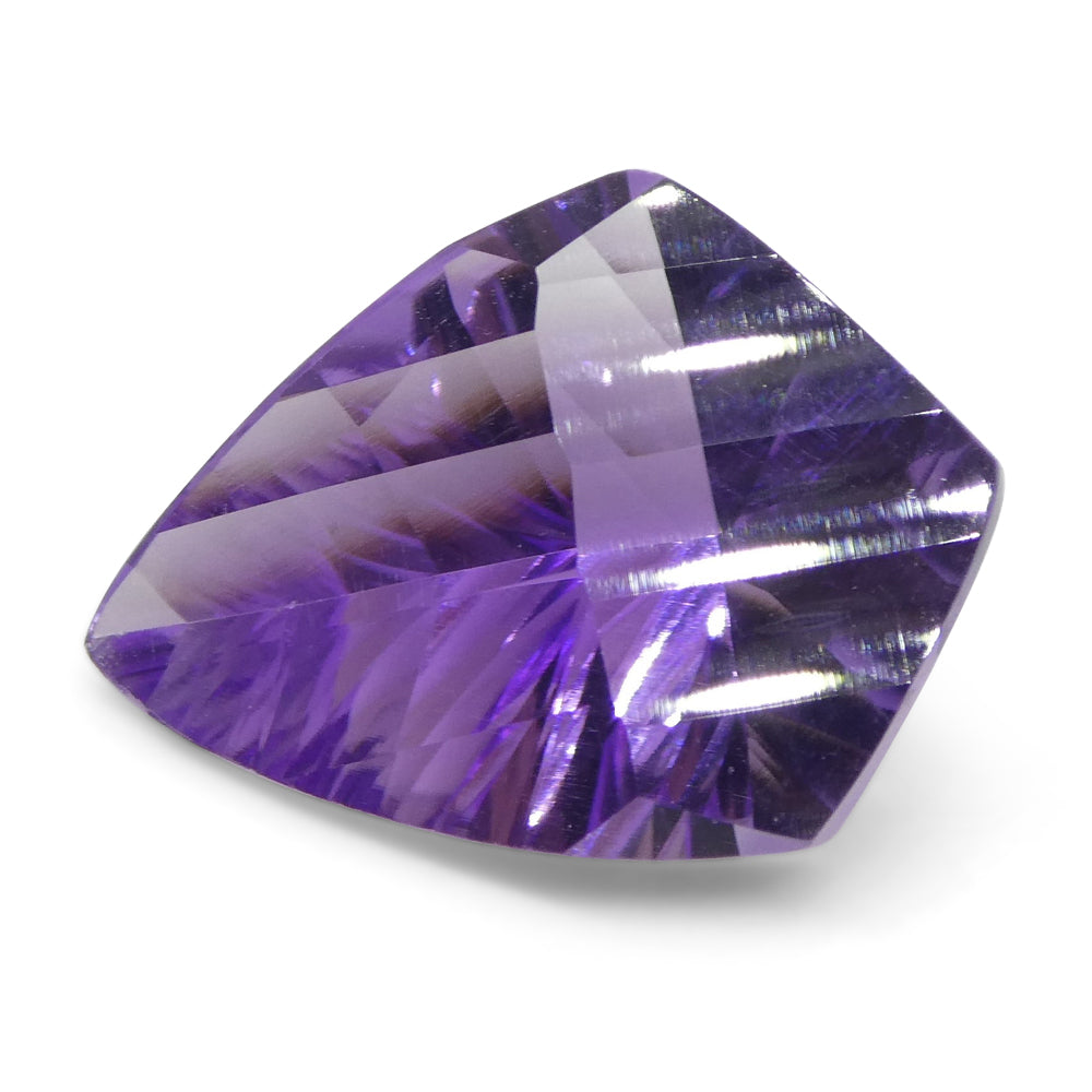 3.44ct Shield Amethyst 'Eleanor' Fantasy/Fancy Cut - Skyjems Wholesale Gemstones