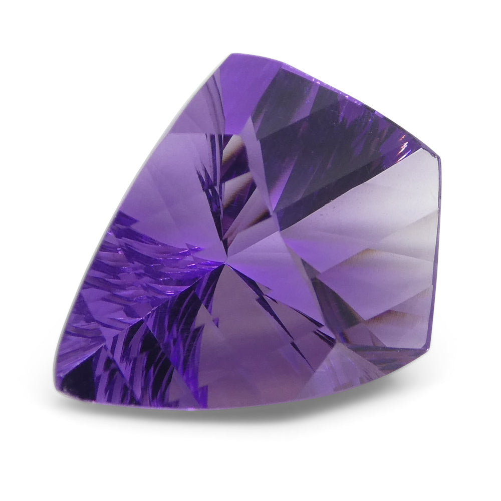 5.48ct Shield Amethyst 'Eleanor' Fantasy/Fancy Cut - Skyjems Wholesale Gemstones