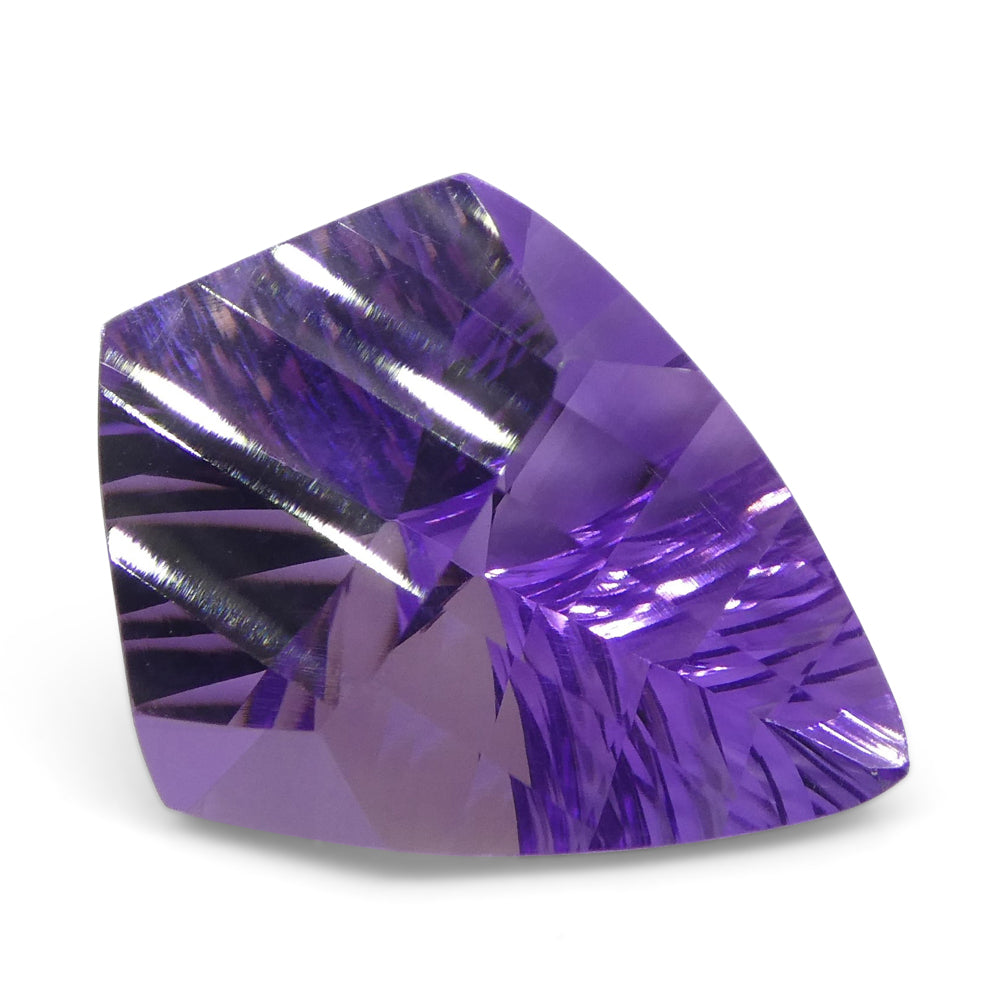 5.48ct Shield Amethyst 'Eleanor' Fantasy/Fancy Cut - Skyjems Wholesale Gemstones