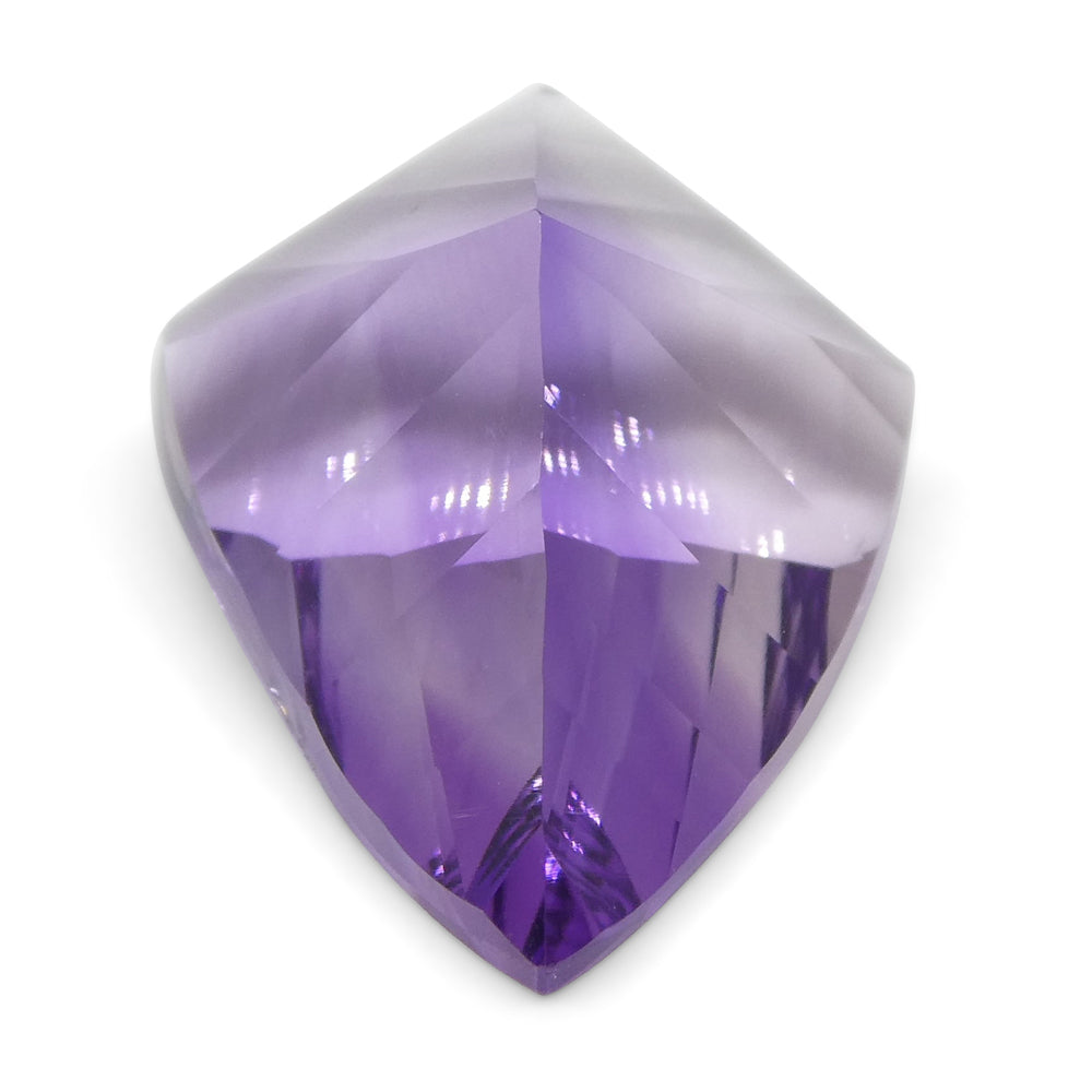 7.26ct Shield Amethyst 'Eleanor' Fantasy/Fancy Cut - Skyjems Wholesale Gemstones