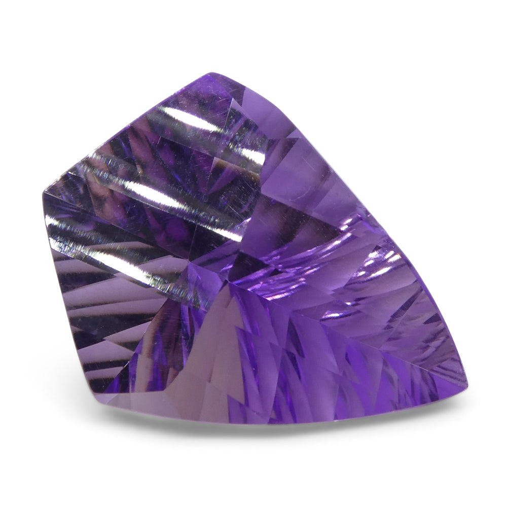 7.26ct Shield Amethyst 'Eleanor' Fantasy/Fancy Cut - Skyjems Wholesale Gemstones