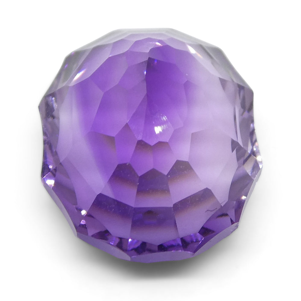 8.50ct Oval Amethyst 'Ruth' Fantasy/Fancy Cut - Skyjems Wholesale Gemstones