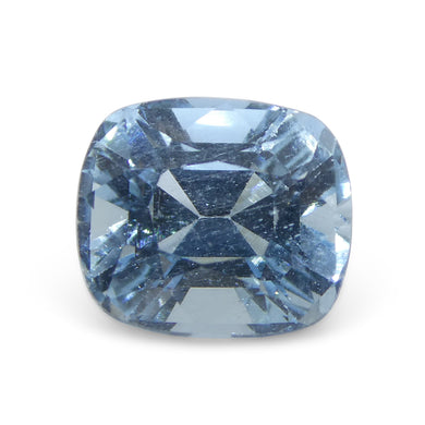 4.77ct Cushion Blue Aquamarine from Brazil - Skyjems Wholesale Gemstones