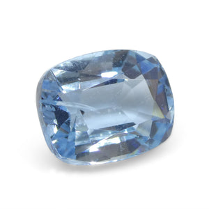 4.25ct Cushion Blue Aquamarine from Brazil - Skyjems Wholesale Gemstones