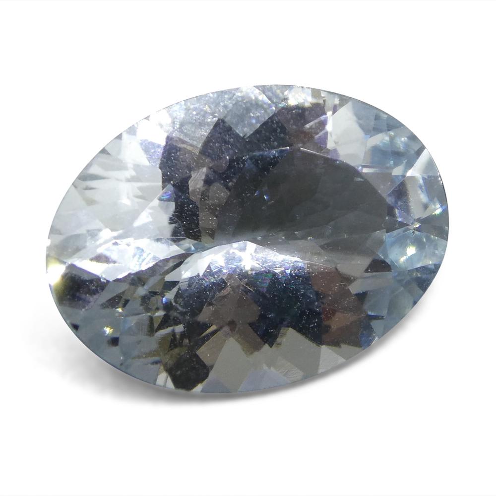 4.66 ct Oval Aquamarine - Skyjems Wholesale Gemstones