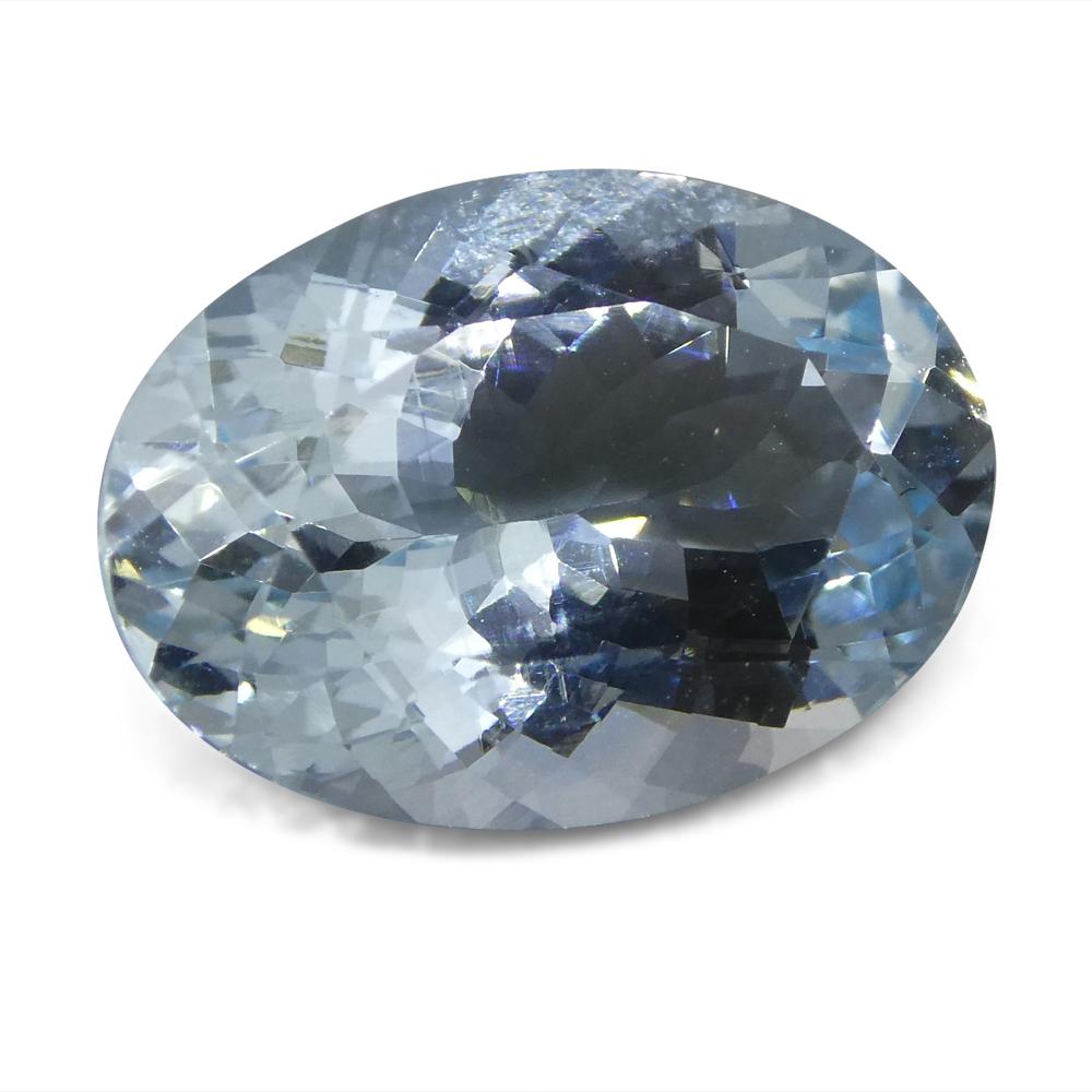 5.35 ct Oval Aquamarine - Skyjems Wholesale Gemstones