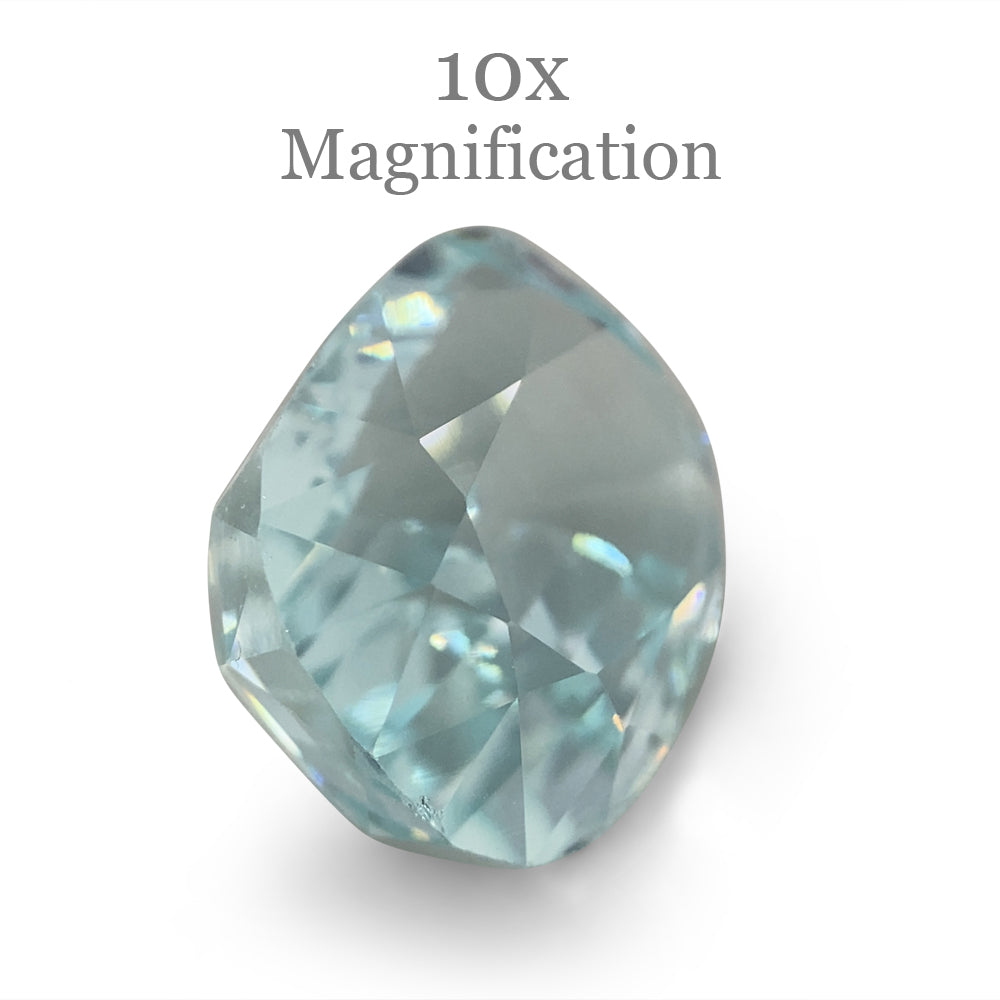 7.73ct Cushion Aquamarine - Skyjems Wholesale Gemstones