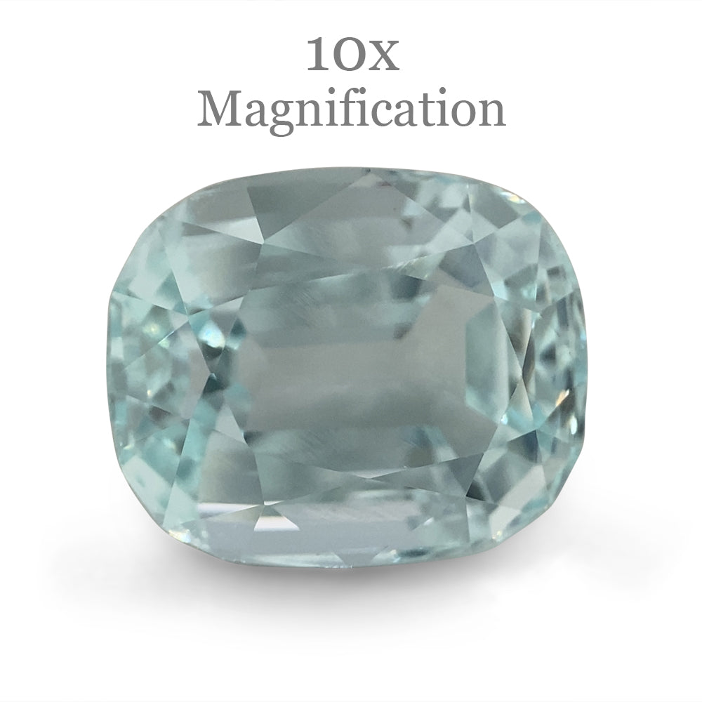 7.73ct Cushion Aquamarine - Skyjems Wholesale Gemstones