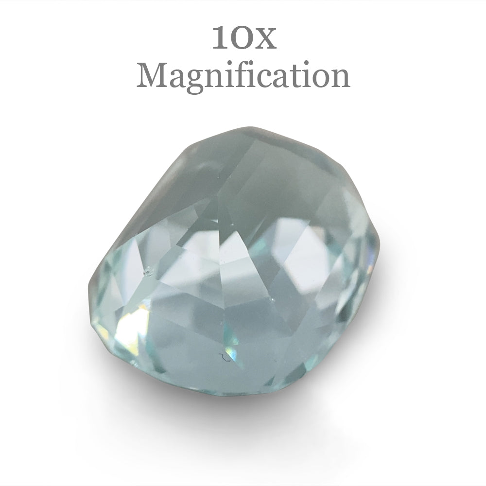 7.73ct Cushion Aquamarine - Skyjems Wholesale Gemstones