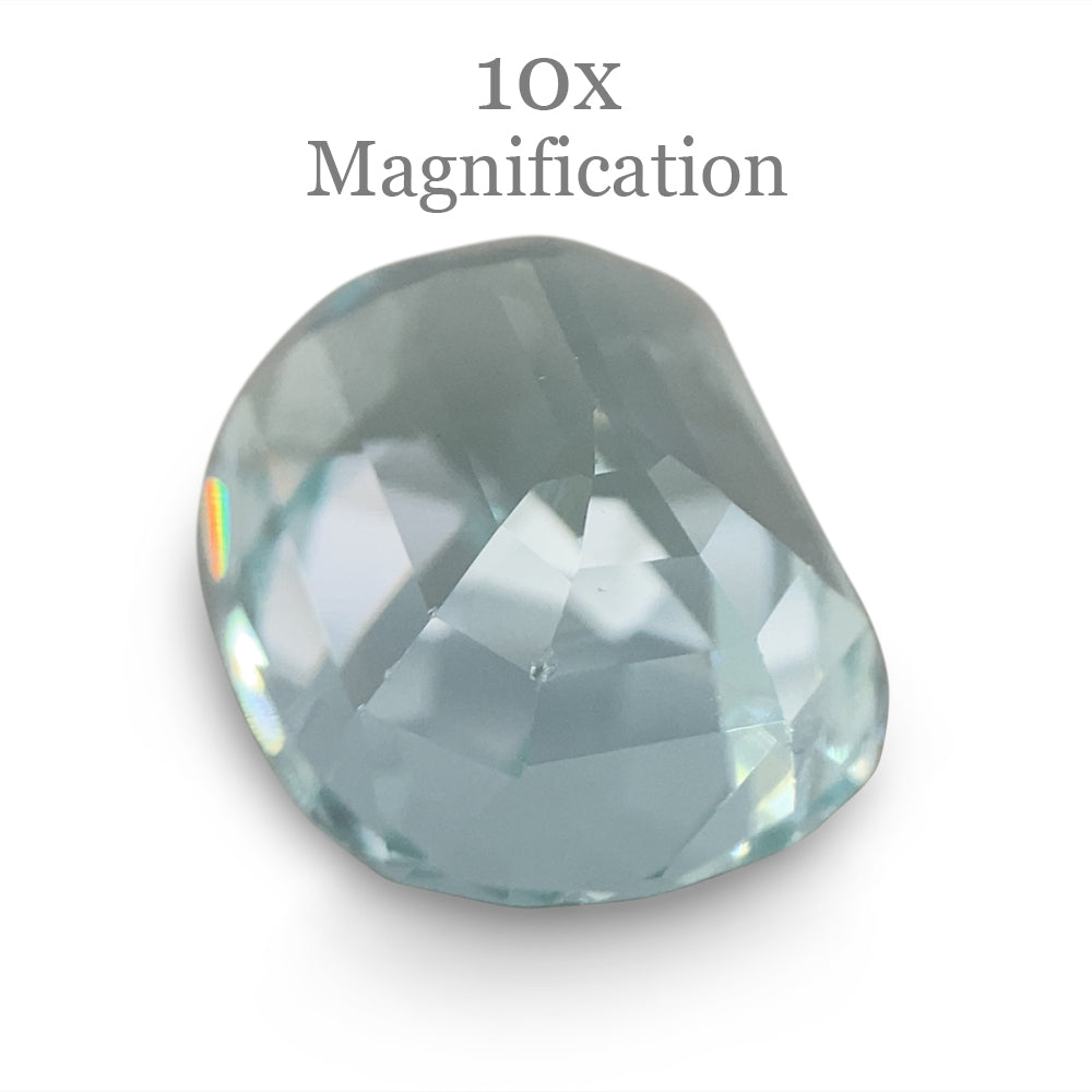 7.73ct Cushion Aquamarine - Skyjems Wholesale Gemstones