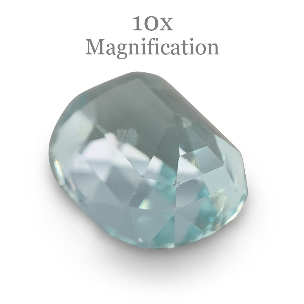 7.73ct Cushion Aquamarine - Skyjems Wholesale Gemstones