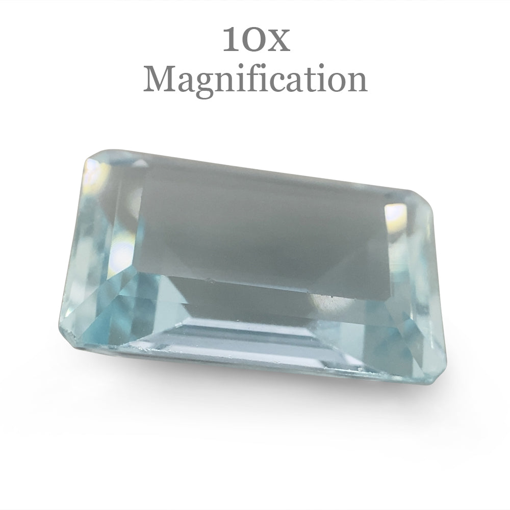 8.64ct Emerald Cut Aquamarine - Skyjems Wholesale Gemstones